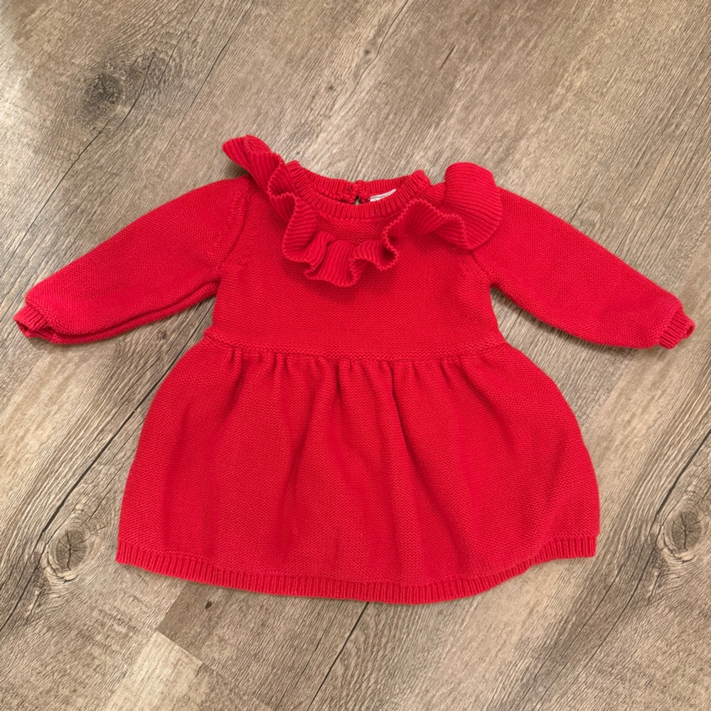 Carter's Red Knit Dress